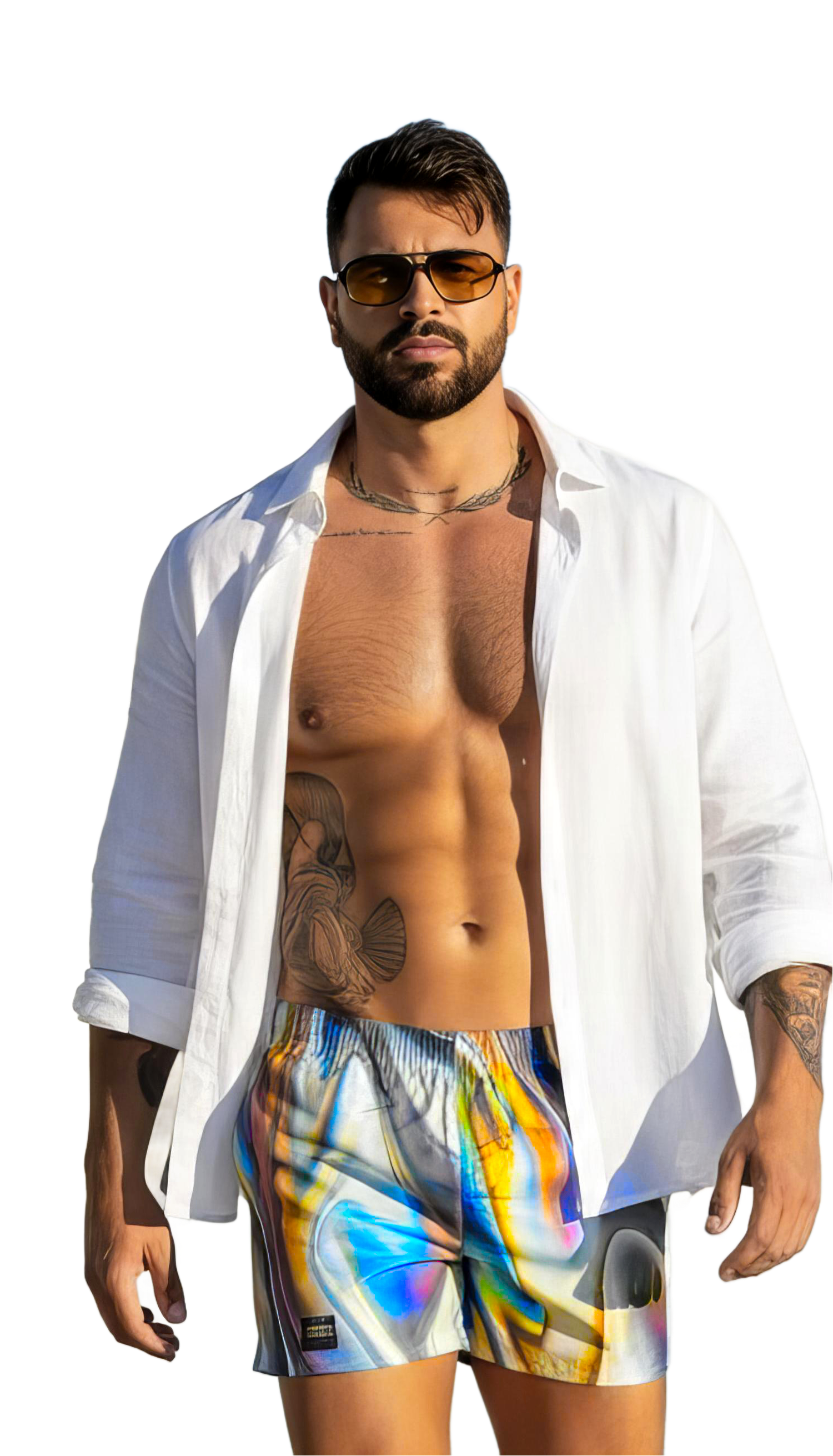 AD |CONIQ Recycled Swim Trunks
