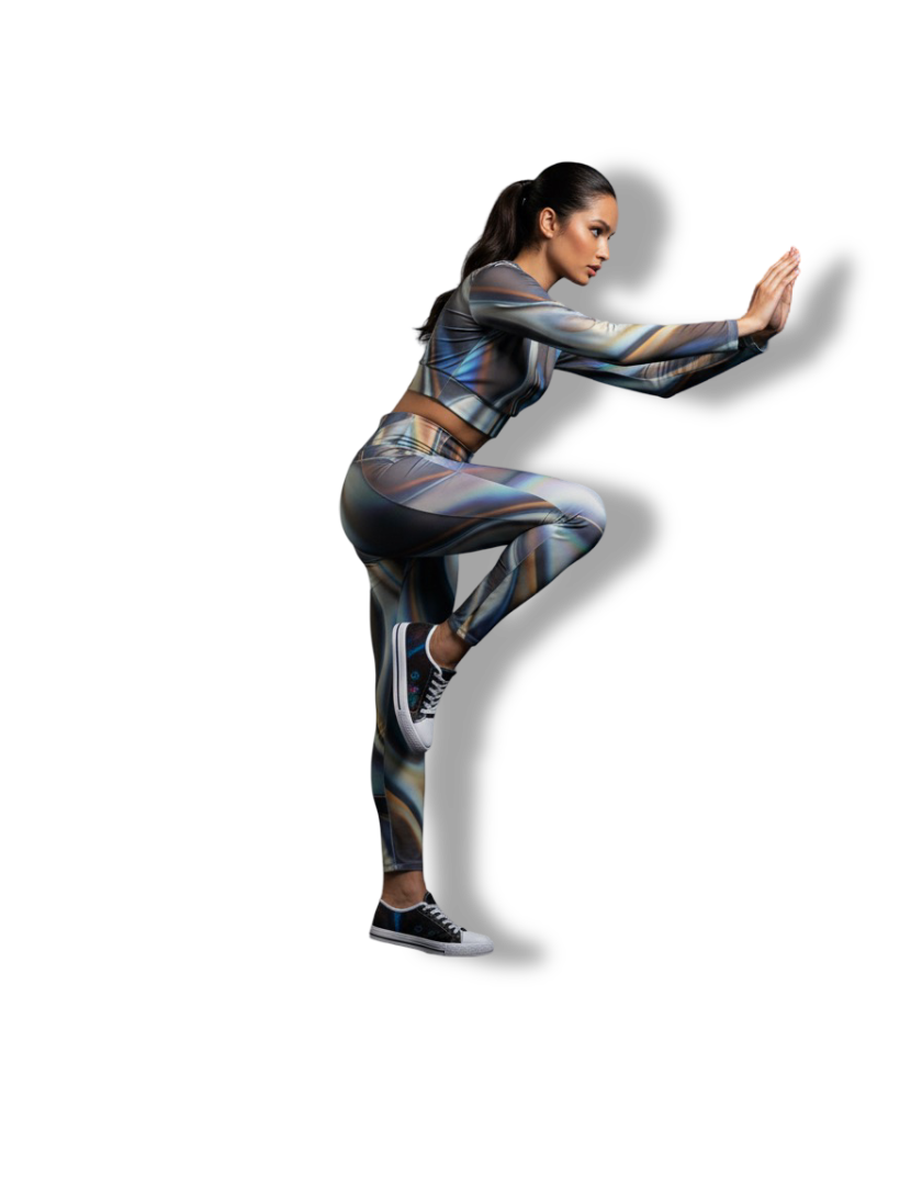 AD |CONIQ fluid Long-Sleeve Crop Top