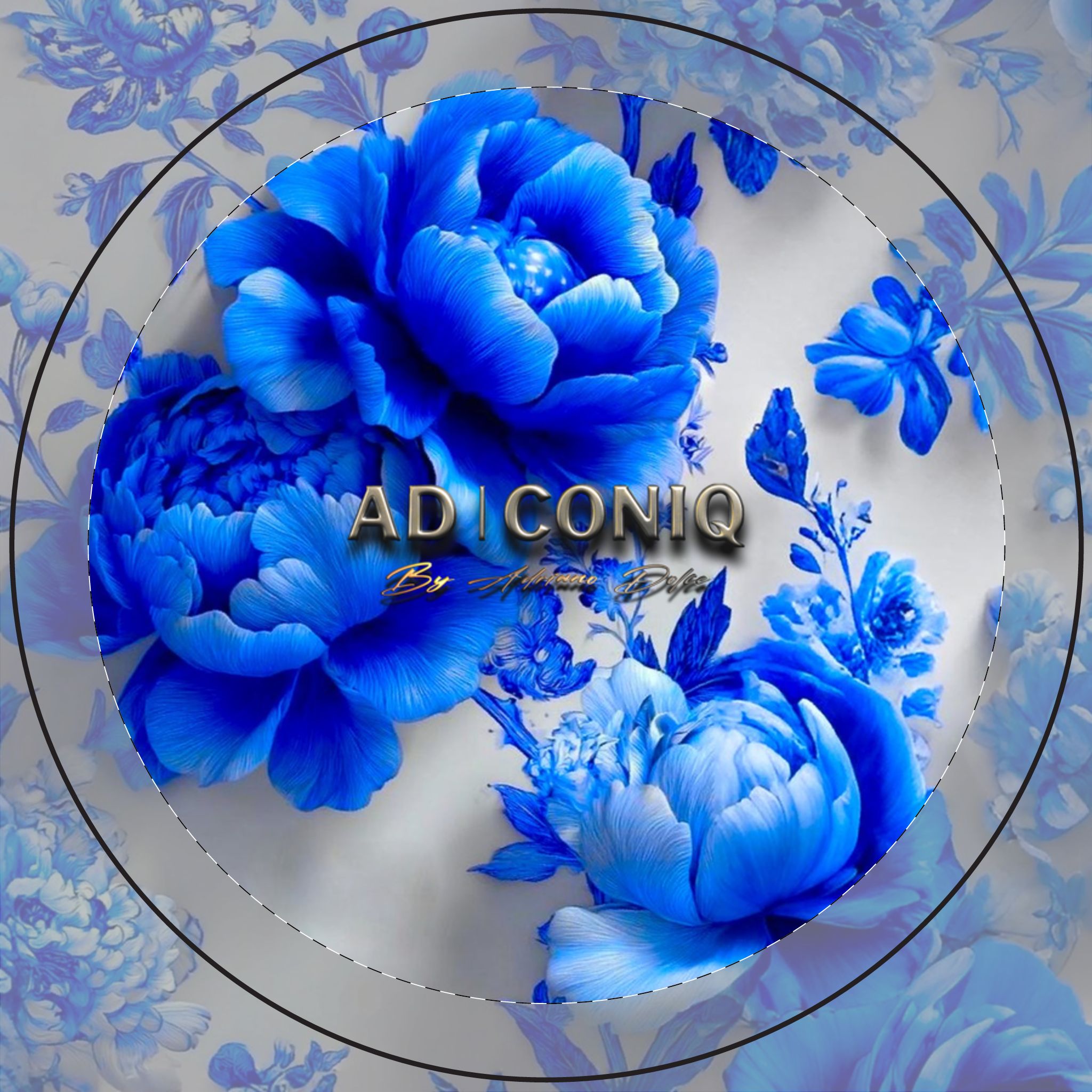 AD |CONIQ — La Flor Azul Scented Soy Candle