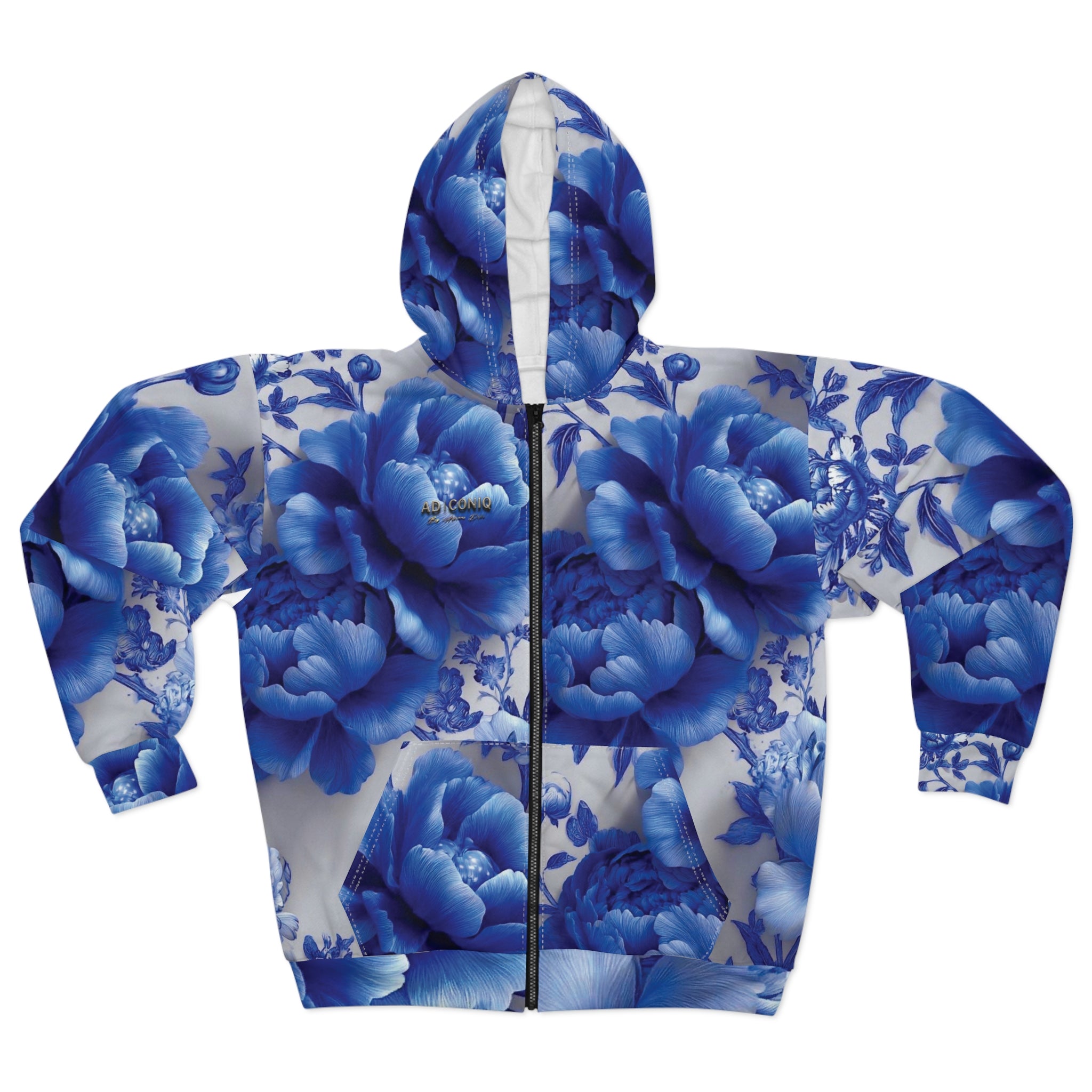 AD |CONIQ — La Flor Azul Zip Hoodie
