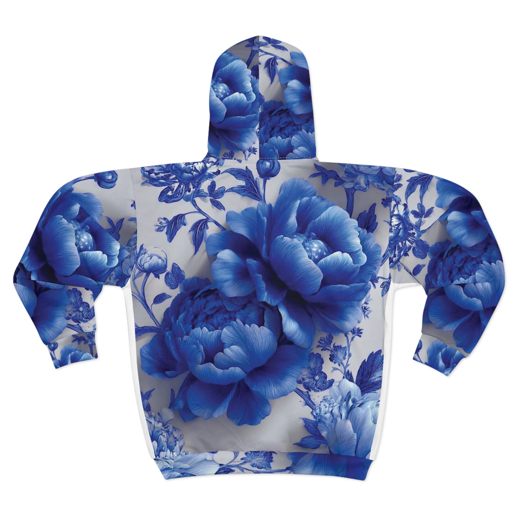 AD |CONIQ — La Flor Azul Zip Hoodie