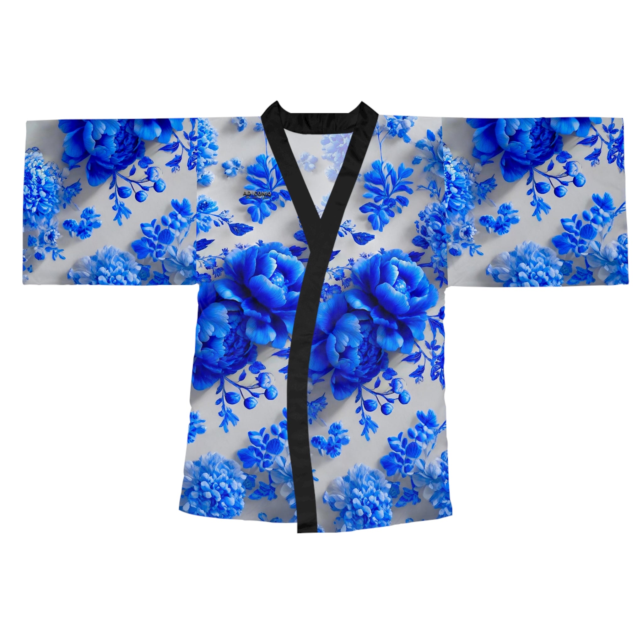 AD |CONIQ — La Flor Azul Bloom Kimono Robe
