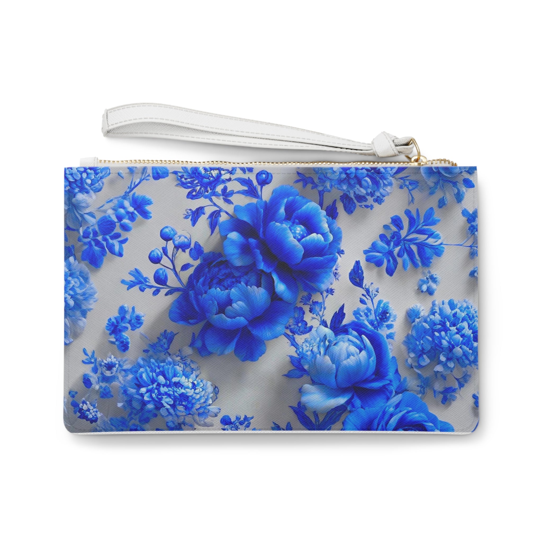 AD |CONIQ — La Flor Azul Clutch Bag