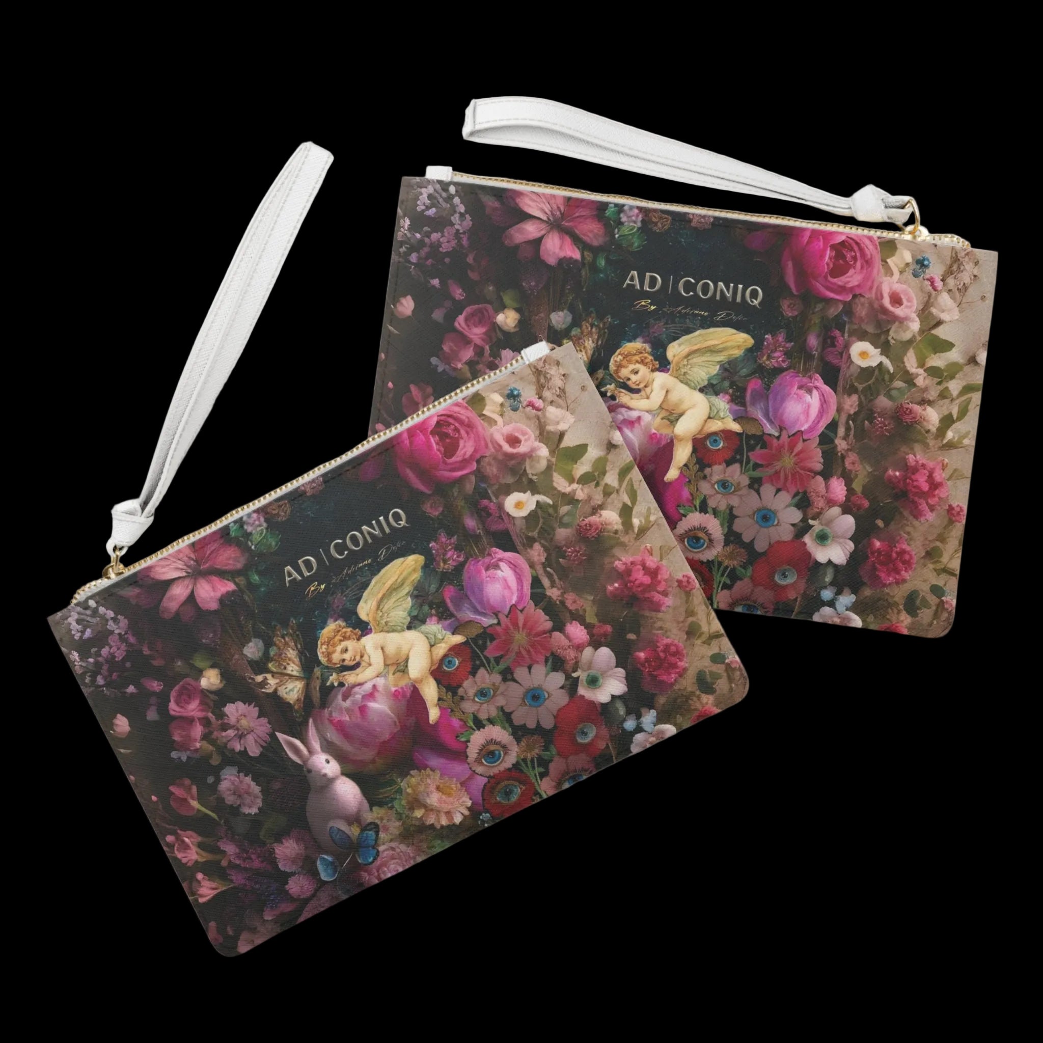 AD |CONIQ Garden of Eyes Bloom Clutch Bag