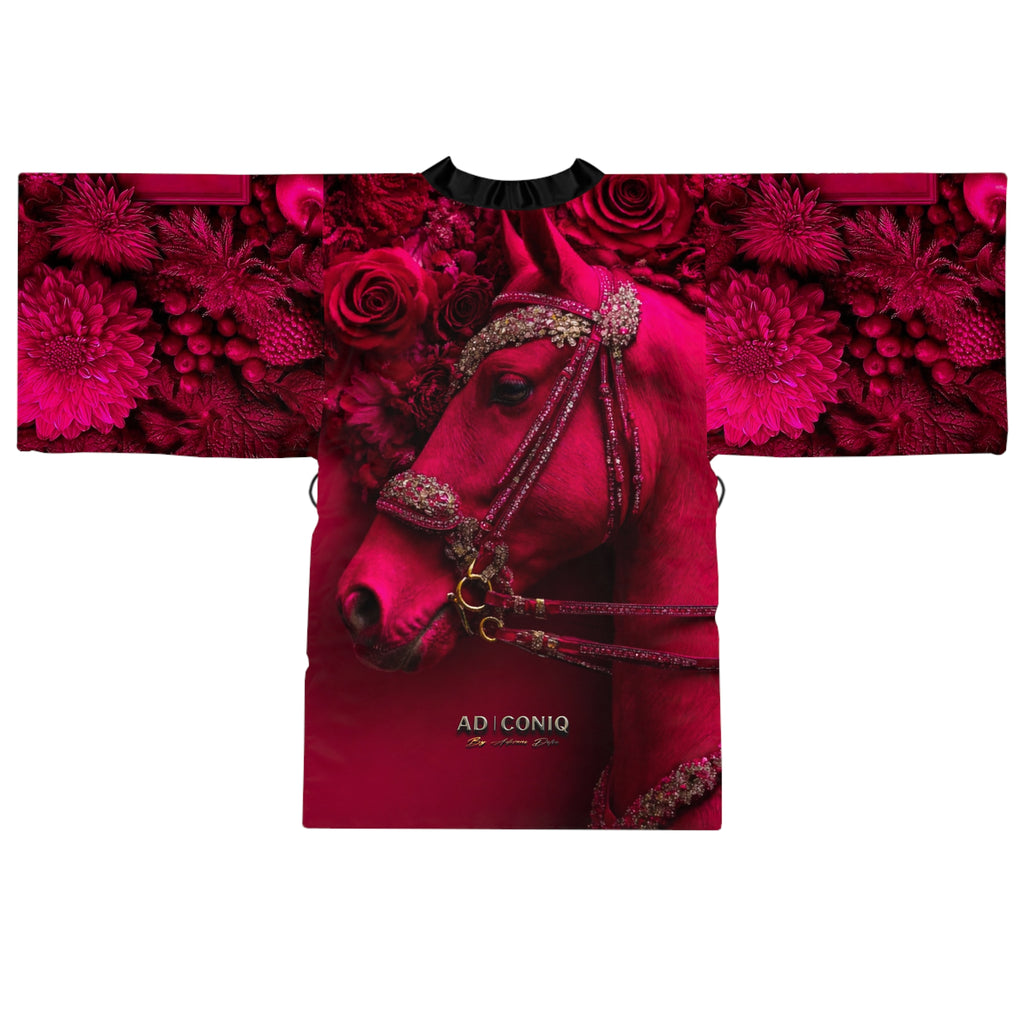 AD |CONIQ — La Red Horse Kimono Robe