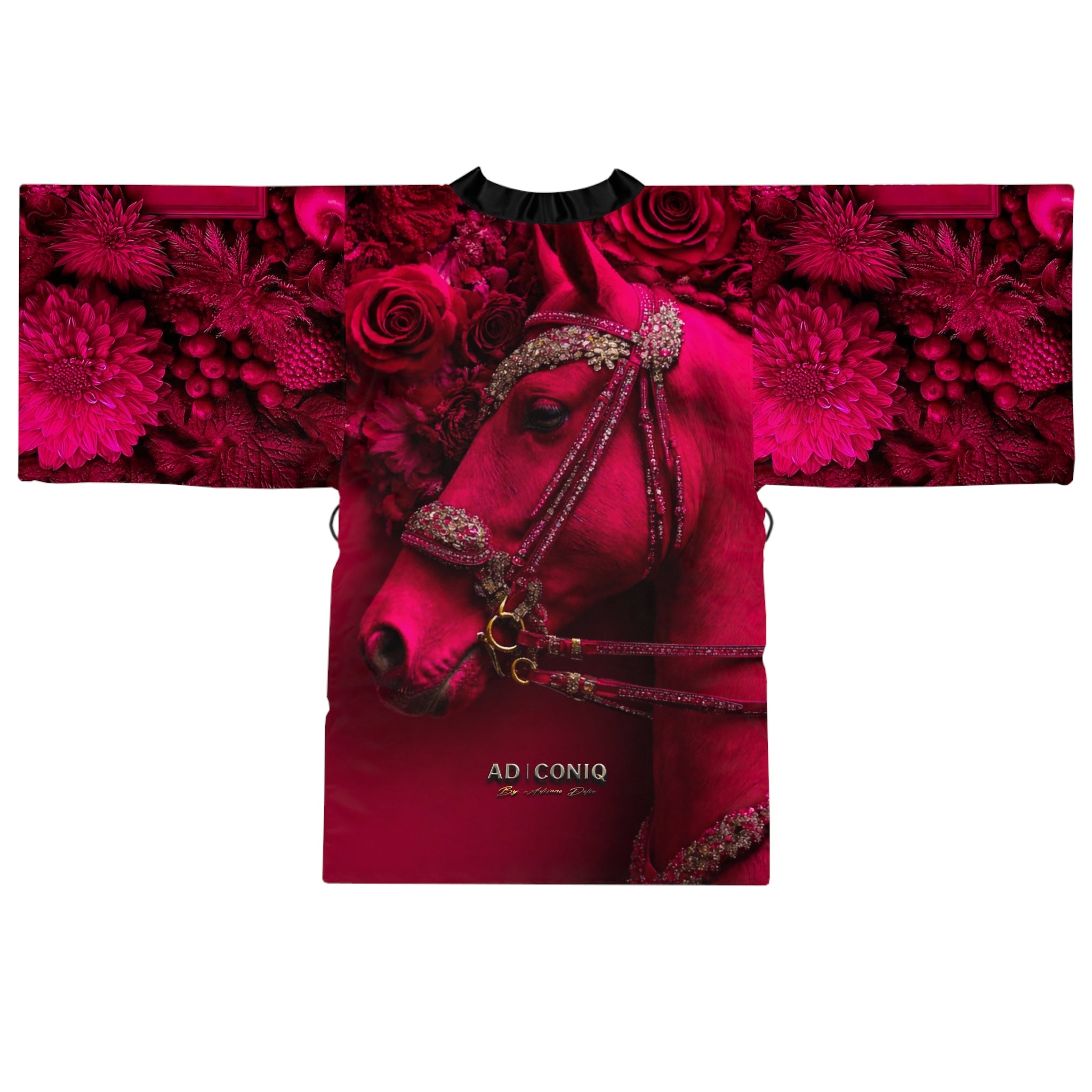 AD |CONIQ — La Red Horse Kimono Robe