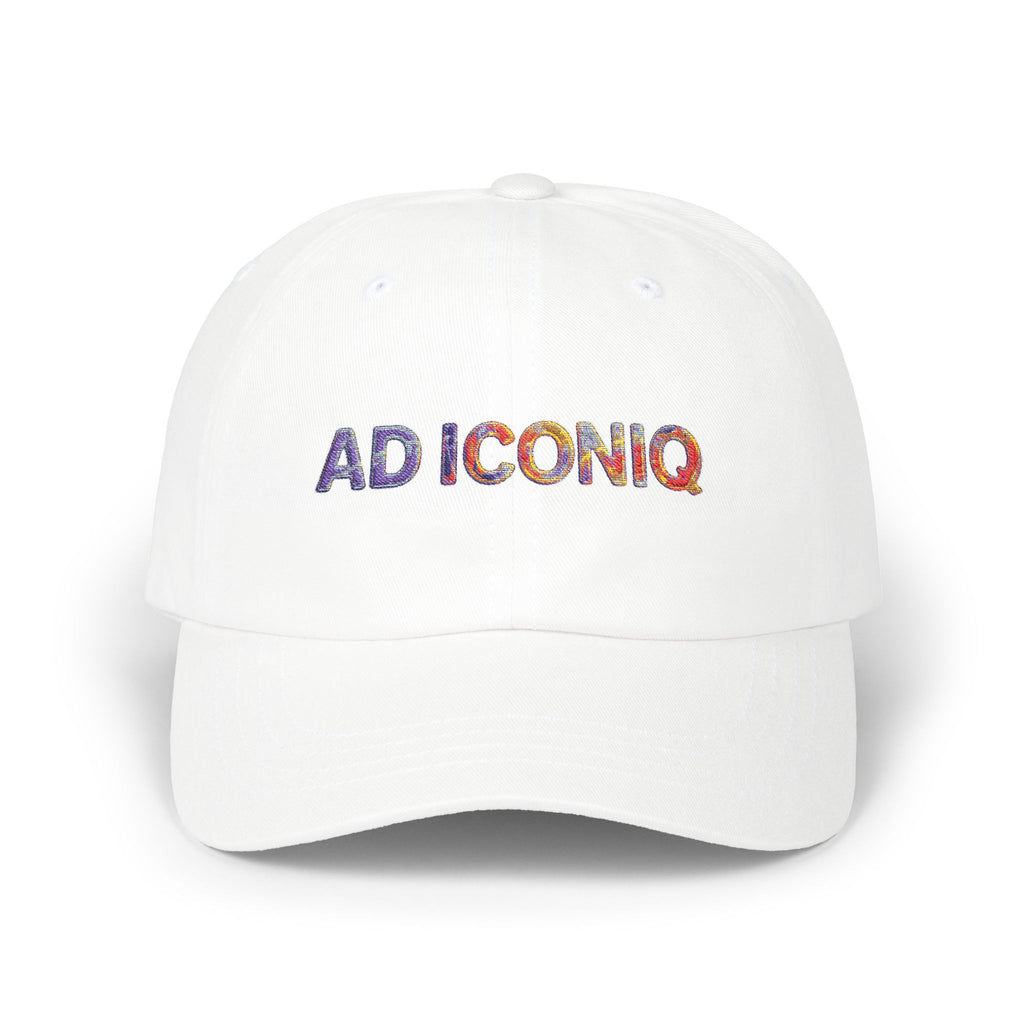 Stylish Classic Dad Cap, Trendy Hat for Men, Casual Summer Accessory, Gift for Father's Day, Adjustable White Cap