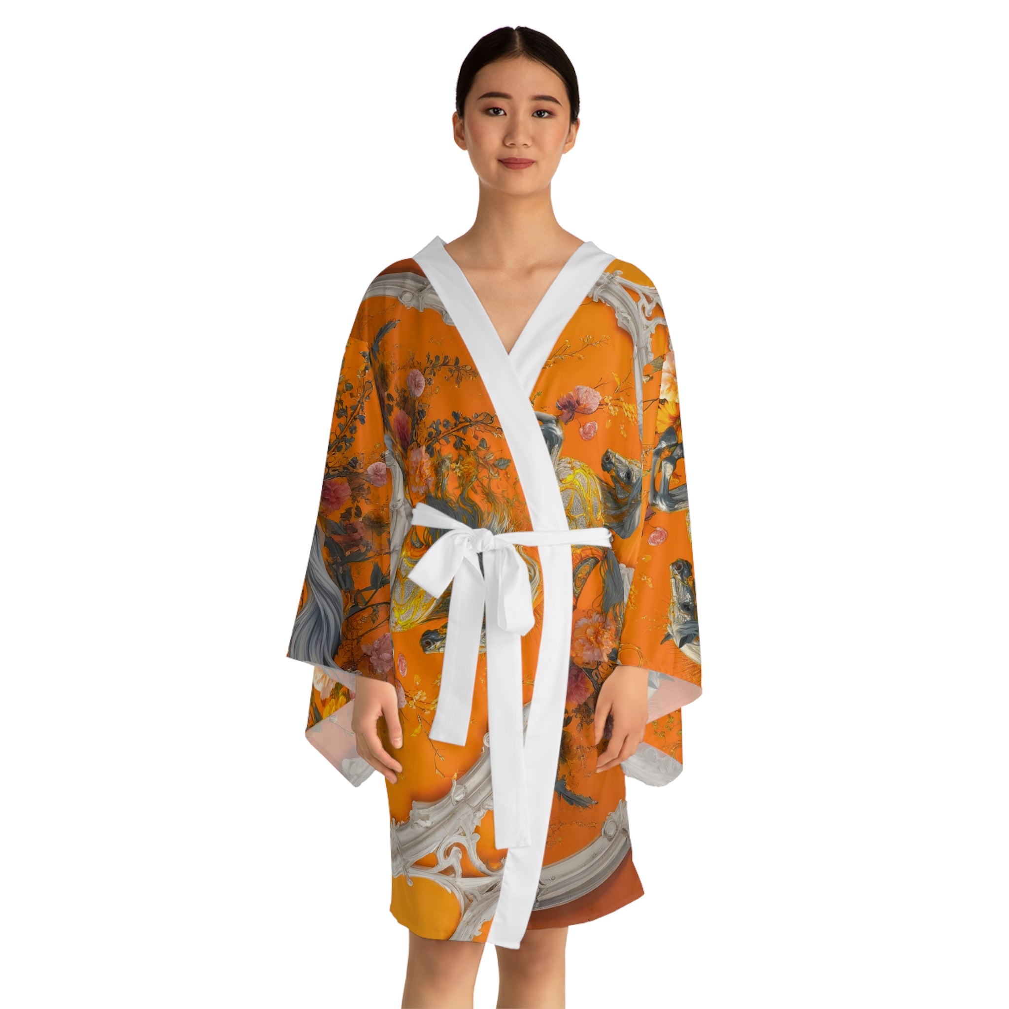 AD |CONIQ Maison Stallion  Kimono Robe