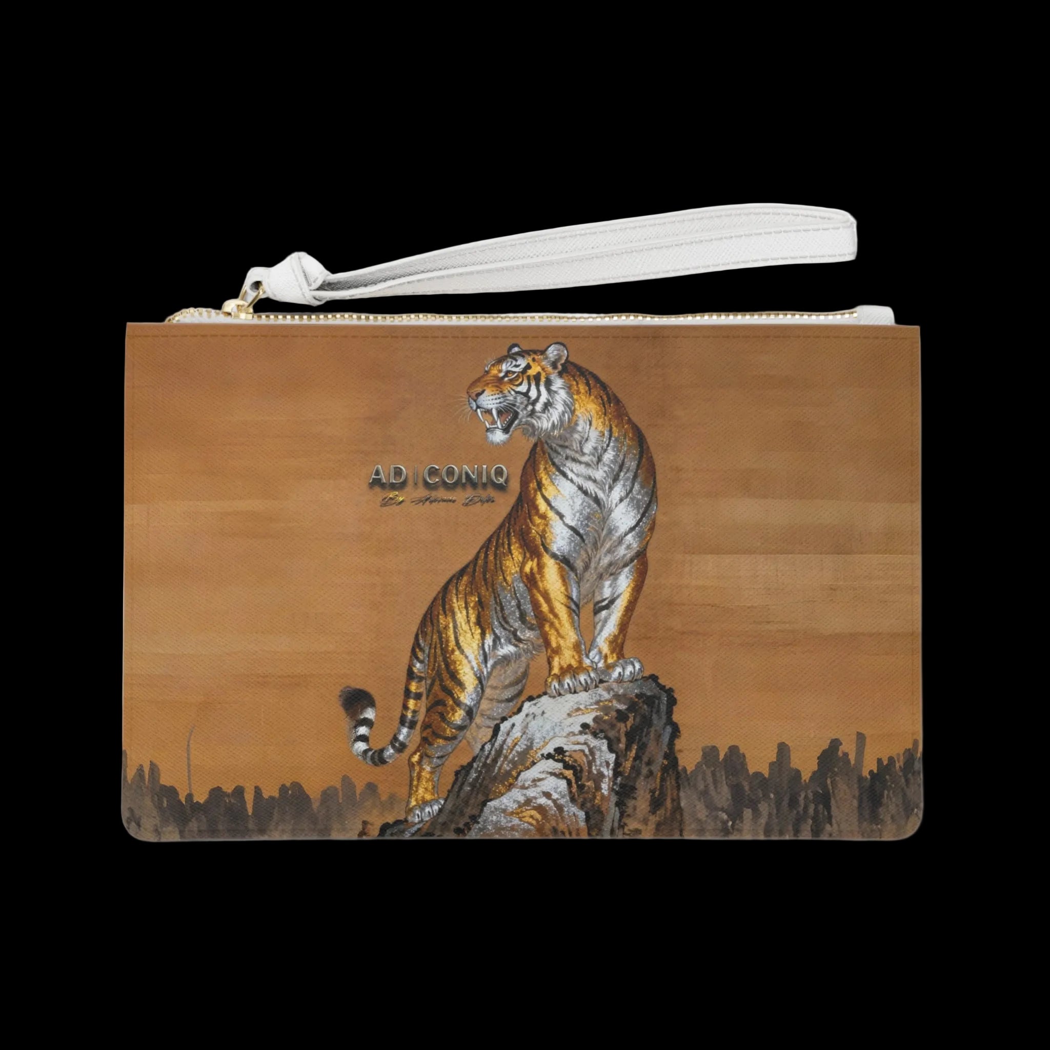 AD |CONIQ – Imperial Tiger Clutch Bag