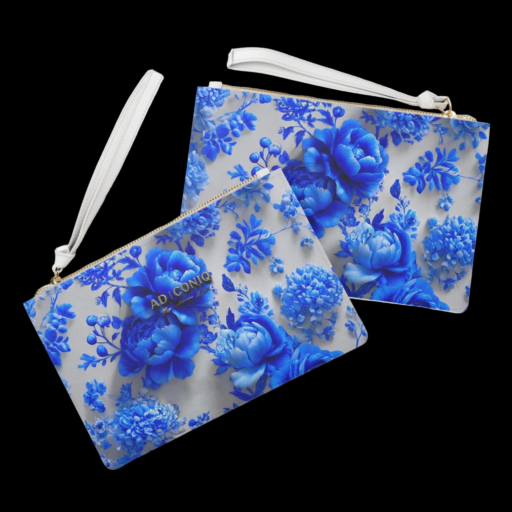 AD |CONIQ — La Flor Azul Clutch Bag