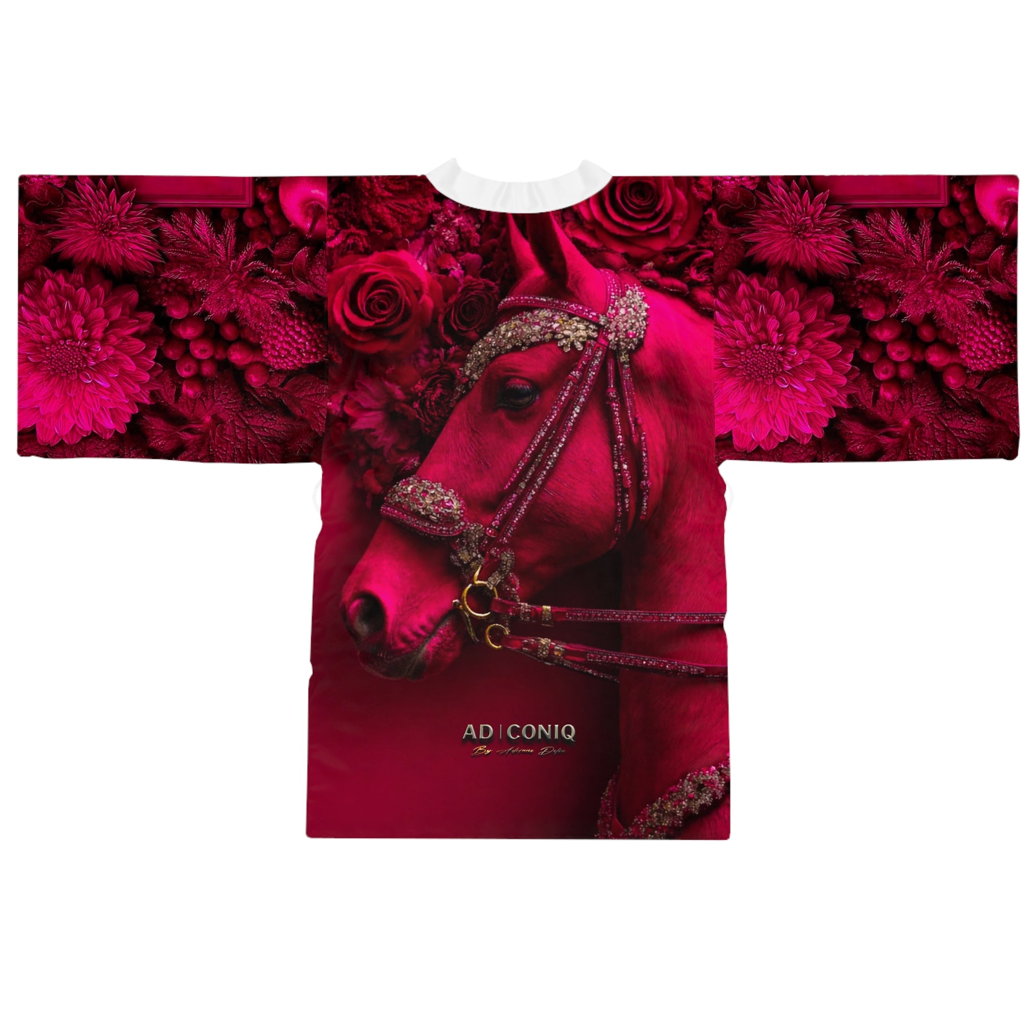 AD |CONIQ — La Red Horse Kimono Robe
