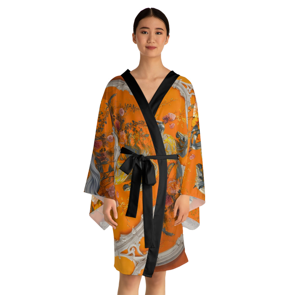 AD |CONIQ Maison Stallion  Kimono Robe