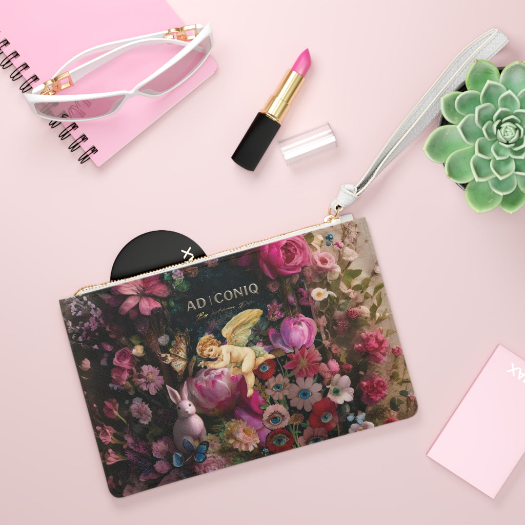 AD |CONIQ Garden of Eyes Bloom Clutch Bag
