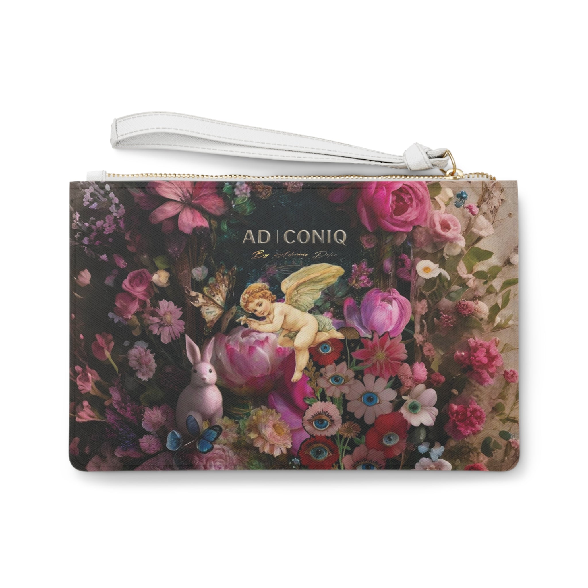 AD |CONIQ Garden of Eyes Bloom Clutch Bag