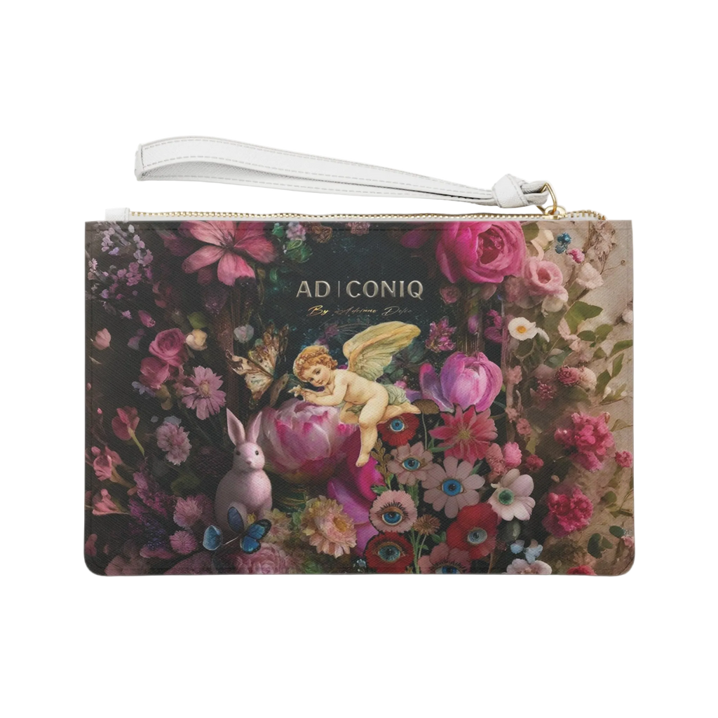 AD |CONIQ Garden of Eyes Bloom Clutch Bag