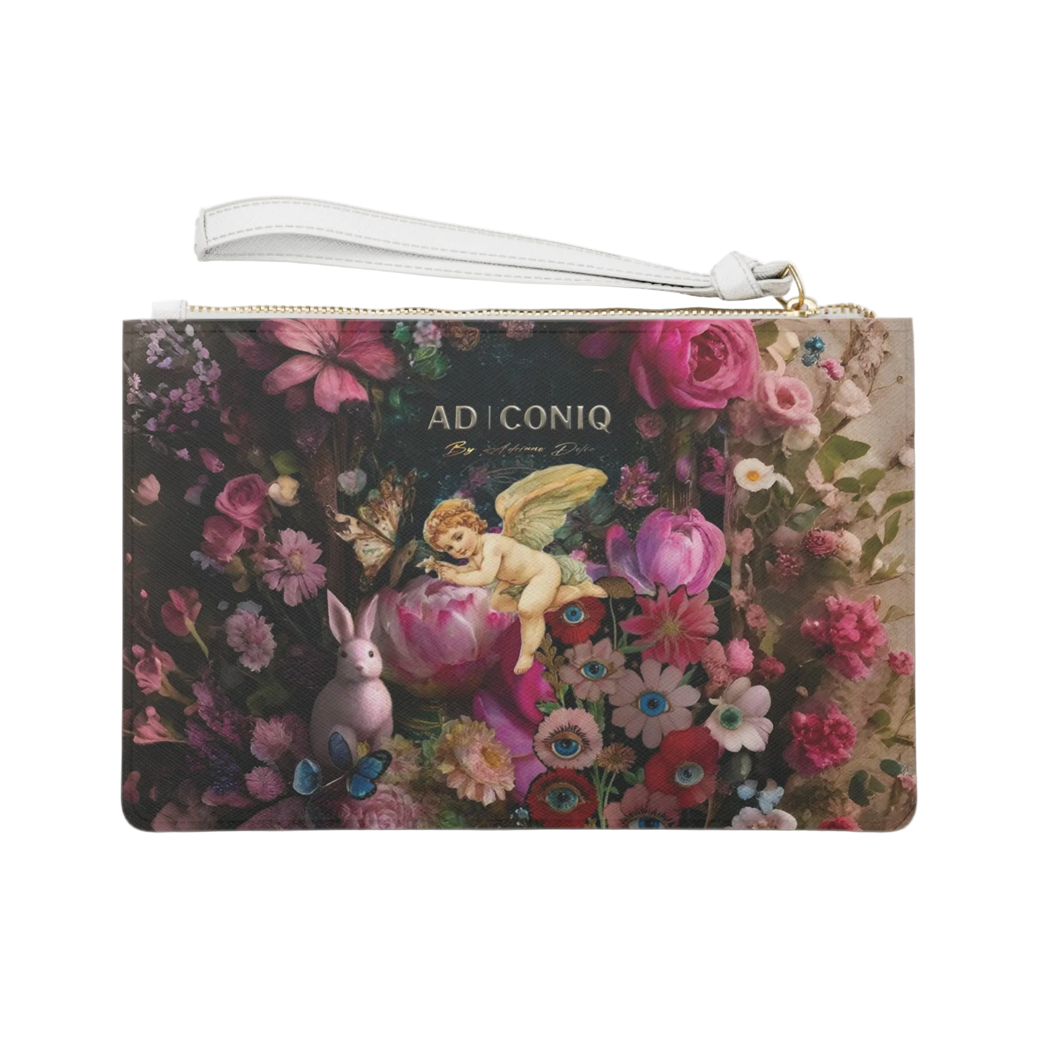 AD |CONIQ Garden of Eyes Bloom Clutch Bag