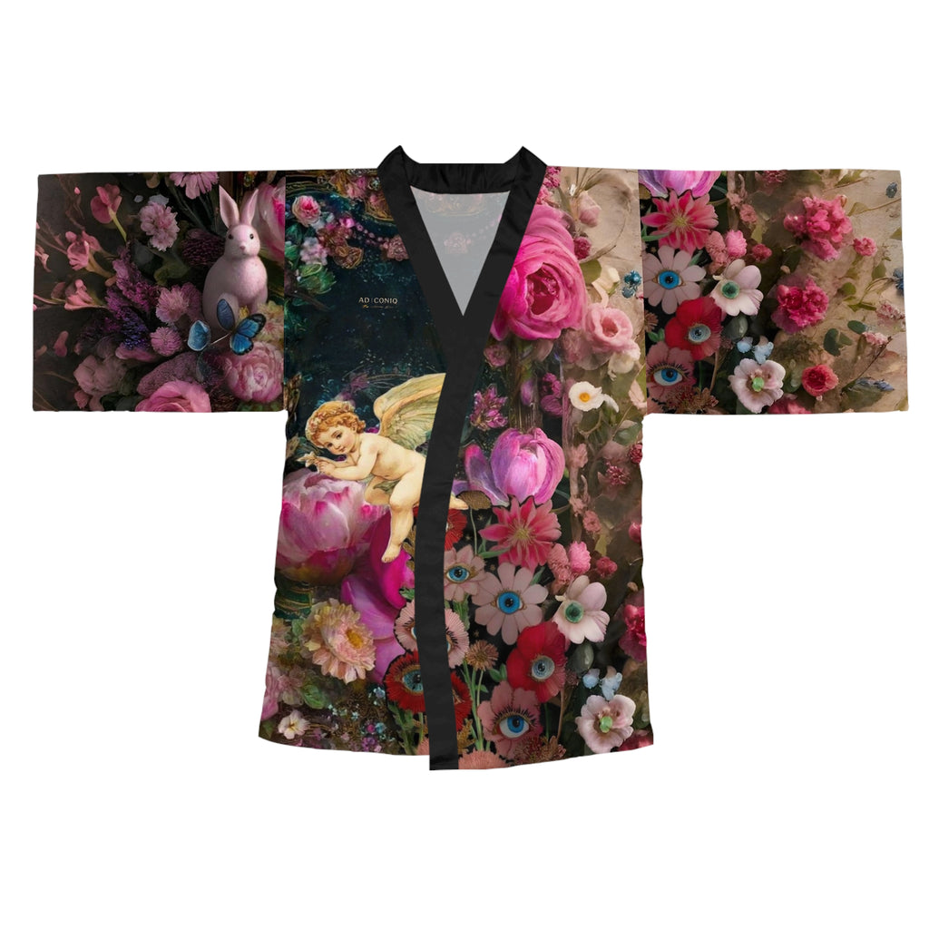 AD |CONIQ Garden of Eyes Bloom Kimono Robe